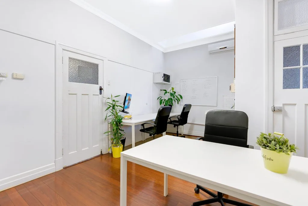 Studio D — private office at Salt Space in New Farm