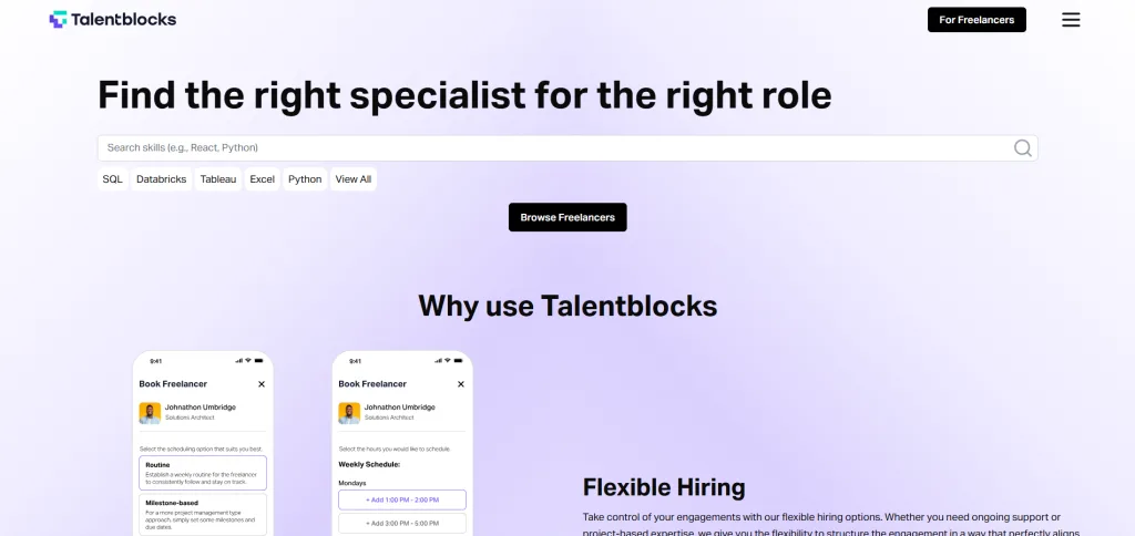 Talent Blocks