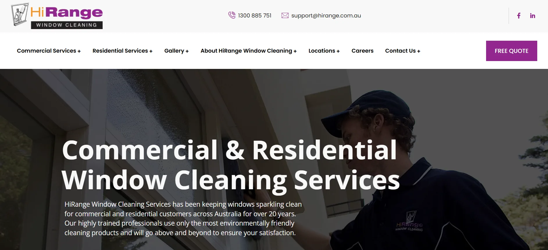 HiRange Window Cleaning