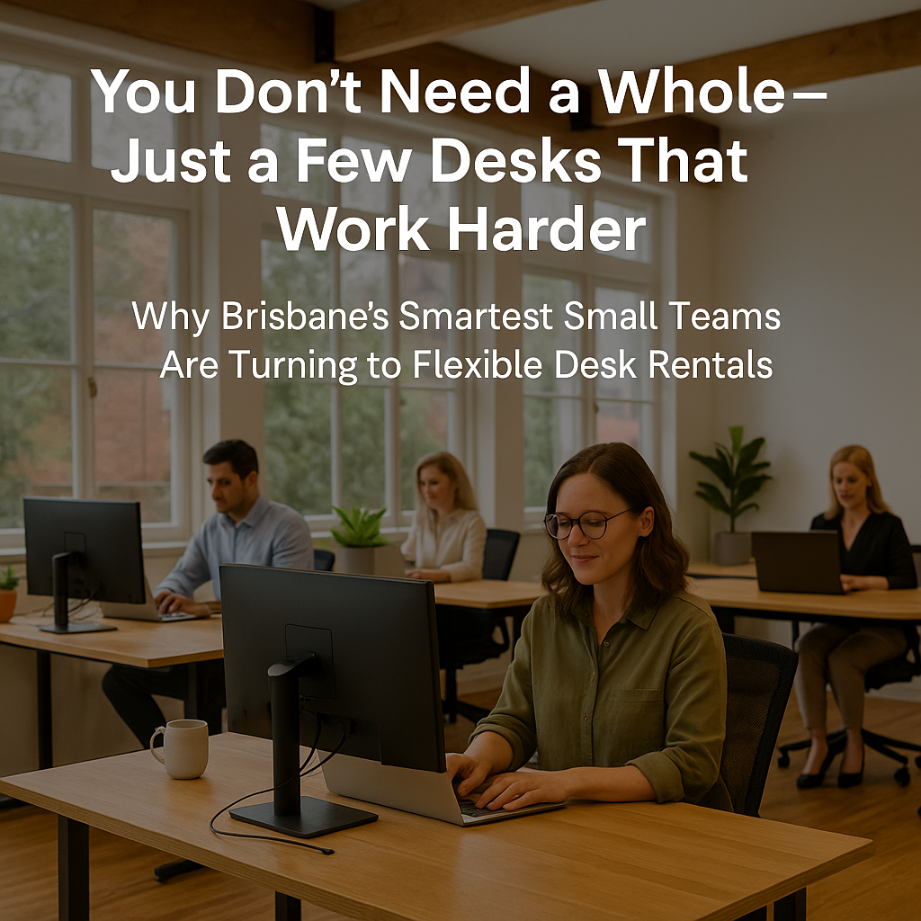 image of corporate workplace, additional desks required for overflow staff